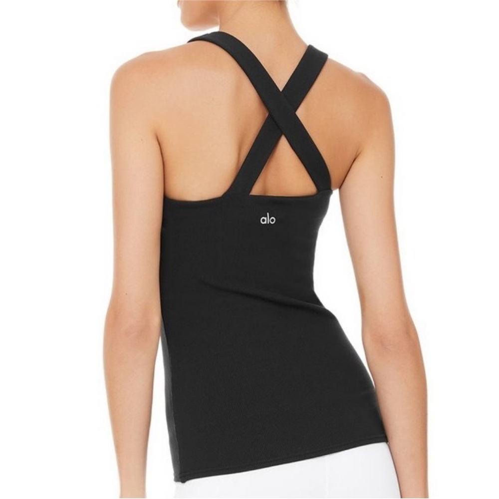 Alo Elevate Studio Pro Ribbed Tank
